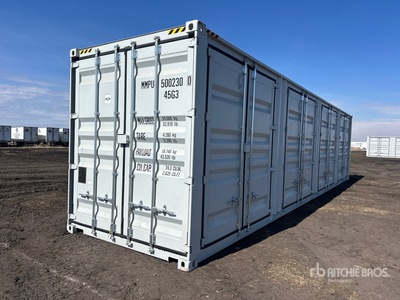 2026 40 ft High Cube Multi-Door Storage Container