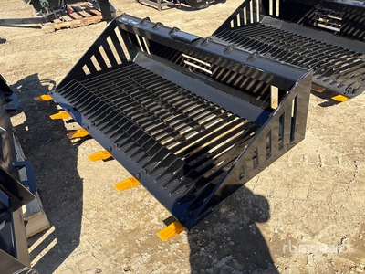 2026 GIYI GY-RB66 66 in Rock Skid Steer Bucket (Unused)