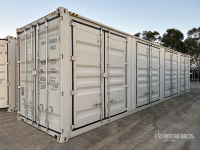 2025 40 ft High Cube Multi-Door Storage Container (Unused)