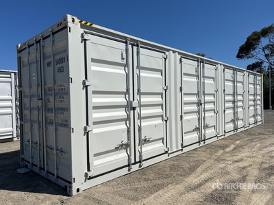 2025 40 ft High Cube Multi-Door Storage Container (Unused)