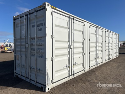 2025 40 ft High Cube Multi-Door One-Way Storage Container (Unused)