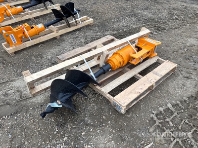 2026 GIYI 16 in Excavator Auger - Fits Cat 303 (Unused)