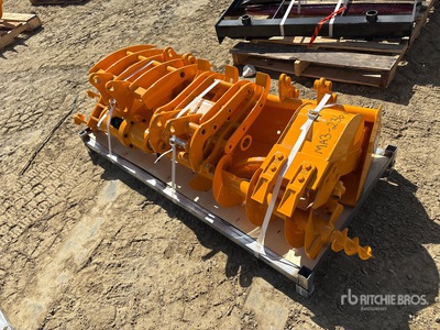 Quantity of (8) 2026 GIYI GYA-8 Excavator Attachments - Fits Cat 301 (Unused)