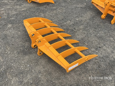 2026 GIYI 1160 mm Cat 303 Excavator Rake (Unused)