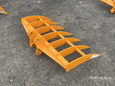 2026 GIYI 1170 mm Cat 303 Excavator Rake (Unused)