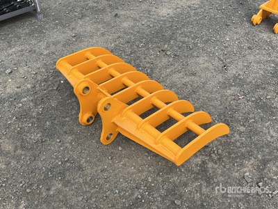 2026 GIYI 960 mm pro fit to cat 303 Excavator Rake (Unused)
