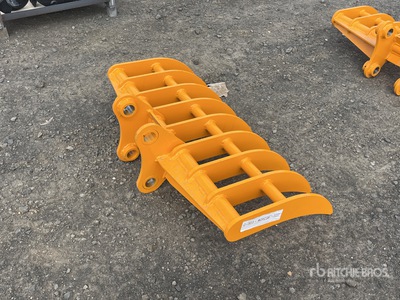 2026 GIYI 960 mm pro fit to cat 303 Excavator Rake (Unused)