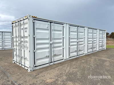 2026 40 ft High Cube Open-Sided 40 Ft One-Way High Cube Storage Container (Unused)