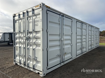 2026 40 ft High Cube Multi-Door One-Way Storage Container (Unused)