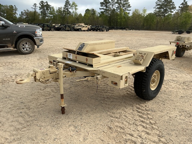 US ARMY Tank Automotive Command 12450001 S/A Trailer Chassis US ARMY Tank Automotive Command 12450001 S/A Trailer Chassis