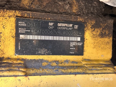 2012 Cat D6T XW Tractor de cadenas