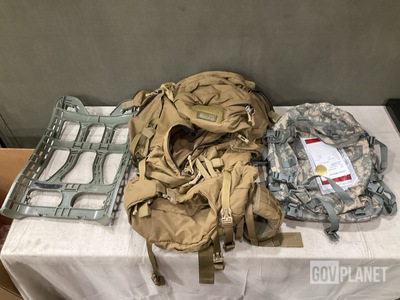 (1) Mountain Recce Pack, (1) Assault Pack & Assorted Items