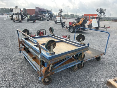 Quantity of (4) Steel Plate Carts