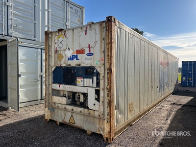 40 ft High Cube Refrigerated Kontener magazynowy