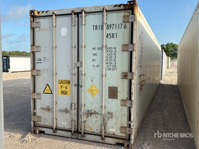 40 ft High Cube Refrigerated Conteneur de stockage