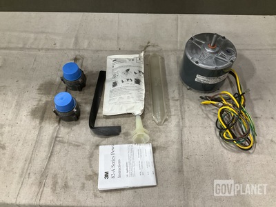 (10) Inline Resin Splice Kits, (5) Electric Motors & Assorted Items