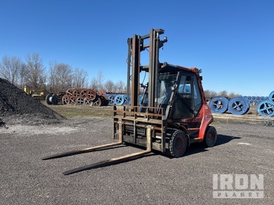 2006 Linde H60D 11900 lb Cushion Tire Chariot Élévateur