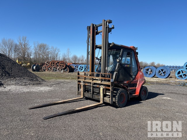 2006 Linde H60D 11900 lb Cushion Tire Forklift