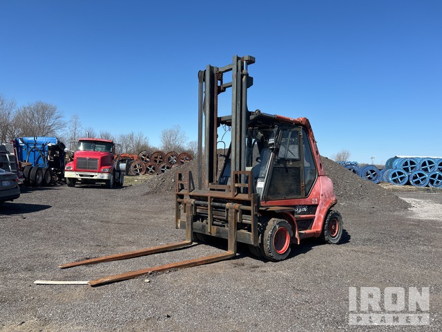 2003 Linde H60D 11900 lb Cushion Tire Forklift