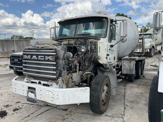 2016 Mack GU813 8x4 Mixer Truck (Inoperable)