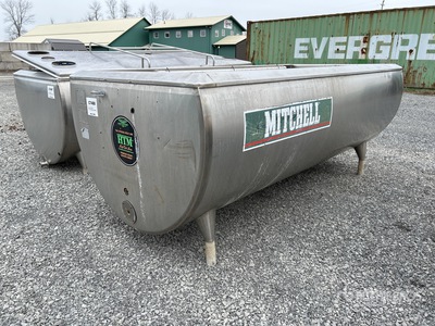 400 gal Portable Stainless Steel Bulk Milk Tanque