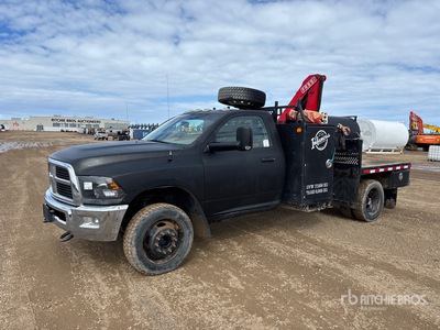2005 Fassi F45A.23 4321 lb Knuckle Boom on 2012 Ram 5500 4x4 Boom Truck