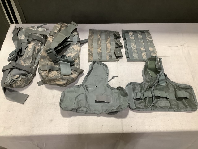 (46) Waist Packs, (18) Individual First Aid Kit Inserts & Assorted Items