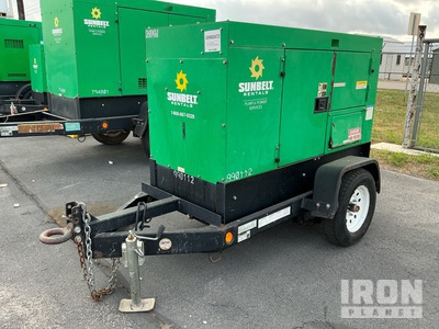 2017 Multiquip DCA-25SSIU4F 20 kW Mobile Generator Set (Inoperable)