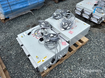 Quantity of (2) Main Switch Interpreter Apparecchiature per distribuzione energia elettrica (Unused)