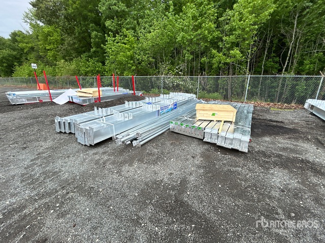 2026 Blue Sea 50 ft x 100 ft Steel Frame Storage Building (Unused)