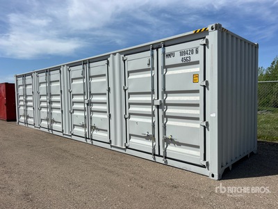 2026 40 Ft High Cube Multi-Door Storage Container (Unused)