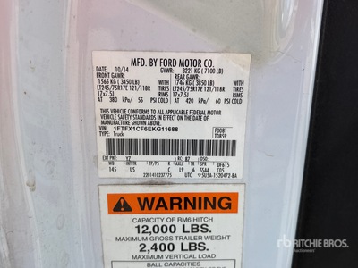 2014 Ford F-150 XL 4x2 Extended Cab Pickup