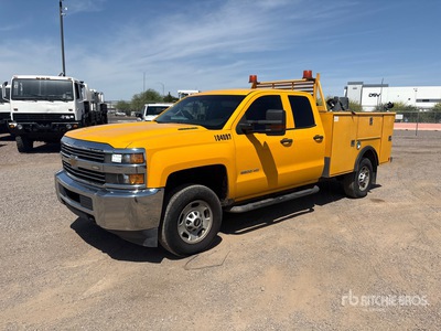 2016 Chevrolet Silverado 2500HD 4x2 Extended Cab Utility Truck