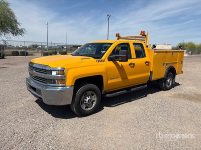 2016 Chevrolet Silverado 2500HD 4x2 Extended Cab Utility Truck