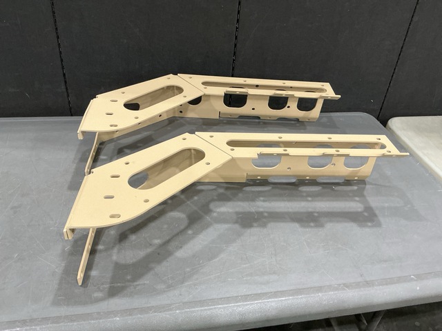 (17) Oshkosh 3857704 Vehicular Components Brackets