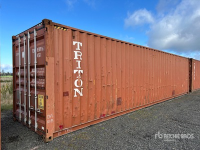2010 40 ft High Cube Storage Container
