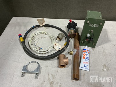 Control Box, Tee Fitting, Pipe Fitting, Clamps & Assorted Items
