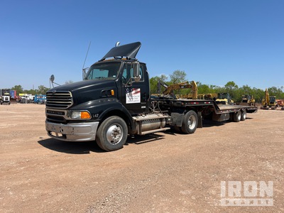 2001 Sterling 2000 gal Water Truck w/1999 Ledwell Hydraulic Tail Trailer