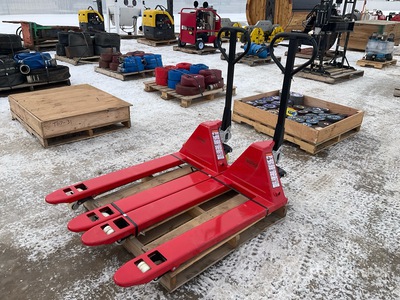Quantity of (2) 3 Ton Pallet Jack (Unused)