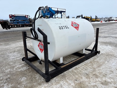 2011 2275 L Skid Mounted Steel Storage Fuel Tank
