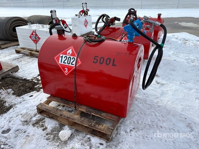 2009 Westeel 500 L Portable Steel Fuel Tank