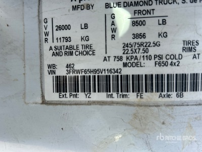 2005 Ford F-650 4x2 Nutzkraftwagen