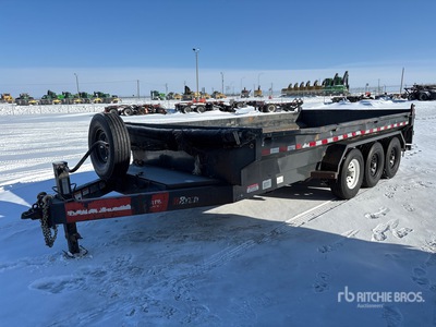 2019 Brandt 16 ft Tri/A Remorque à Benne Utilitaire