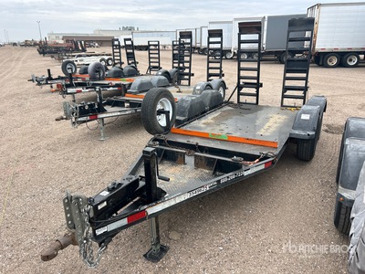 2019 Snake River 10 ft T/A Equipment Trailer
