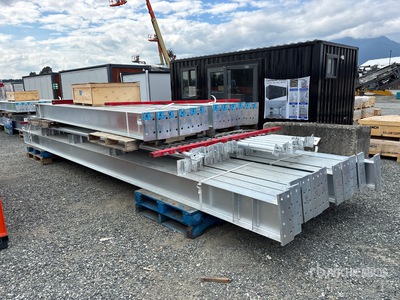 2026 BLUESEA 50 ft x 100 ft Steel Frame Only Storage Building (Unused)