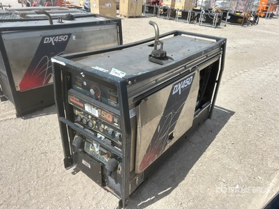 2012 Red-D-Arc DX450 450 A Skid-Mounted Multi-Process Engine Driven Welder