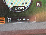 General Appearance with Hour Meter / Odometer