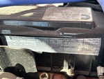 Engine with Emission Label