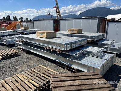 2026 BLUESEA 50 ft x 100 ft Steel Frame Only مبنى التخزين  (Unused)