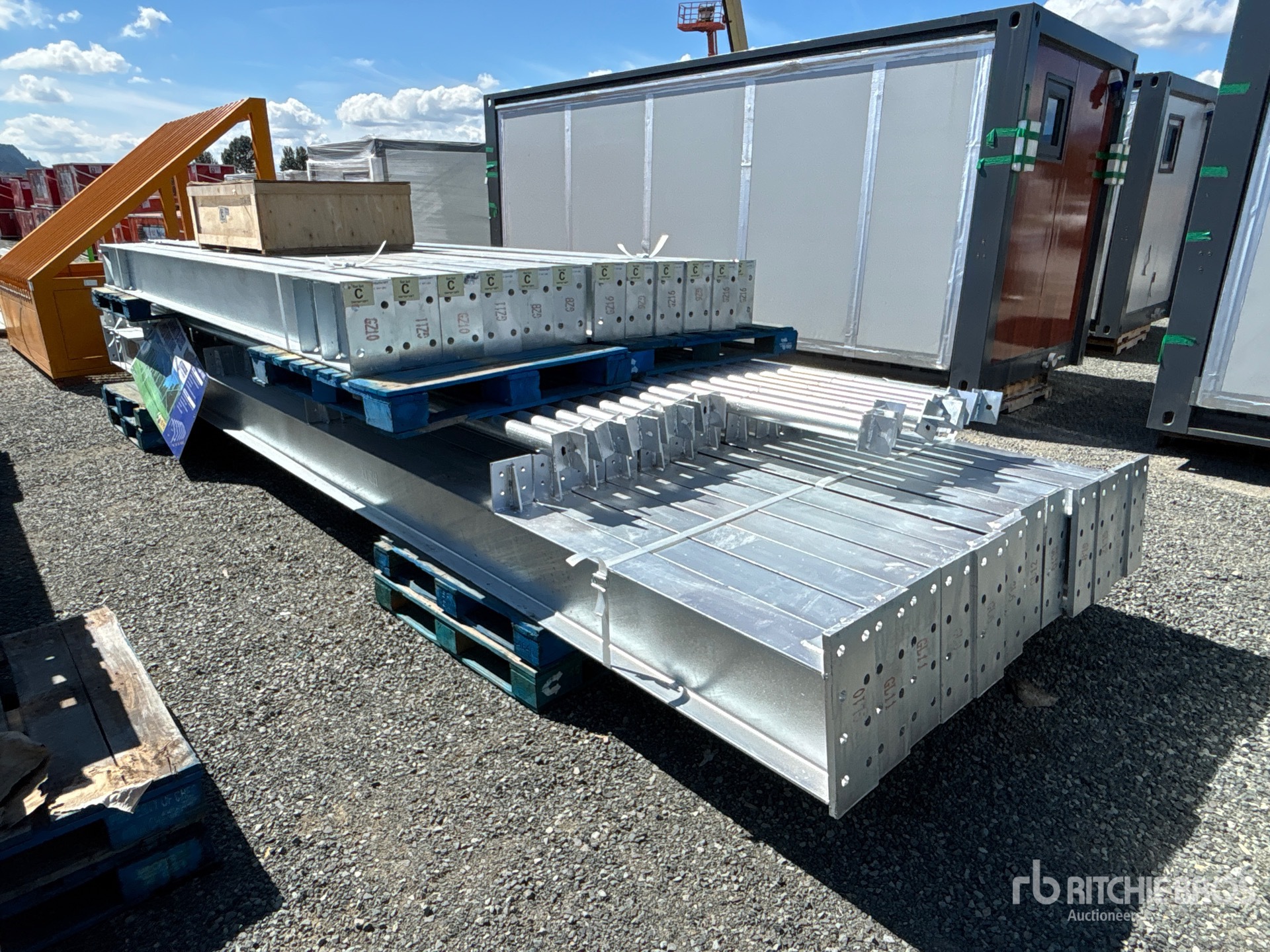 2026 BLUESEA 50 ft x 100 ft Steel Frame Only Storage Building (Unused)